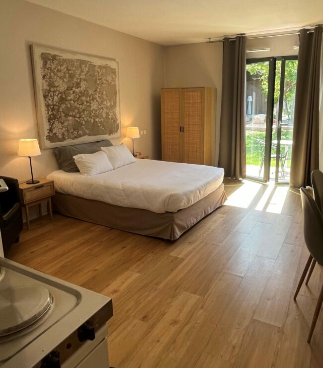 Chambre standard à l'hôtel le Patio Occitan
