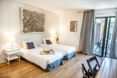Hôtel Le Patio Occitan - Chambre TWIN 2 lits